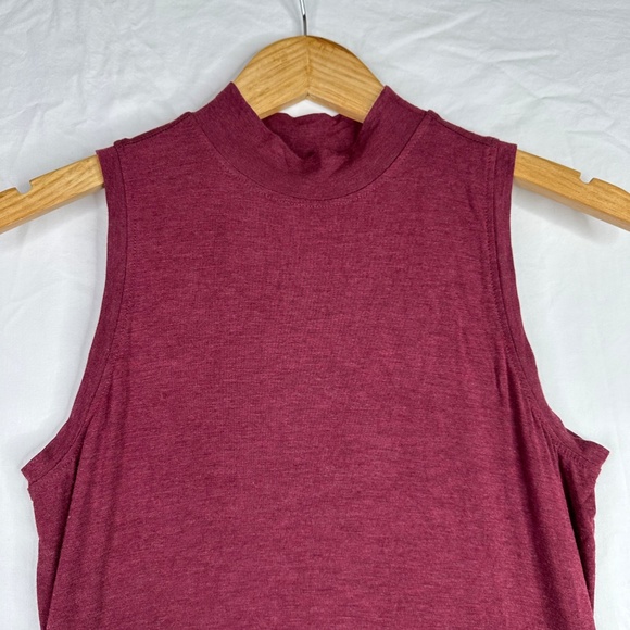 Calvin‎ Klein Turtle Neck Sleeveless Maxi Dress Size 4 - Picture 5 of 5